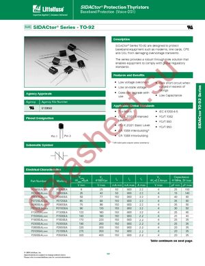 P1500EC datasheet  